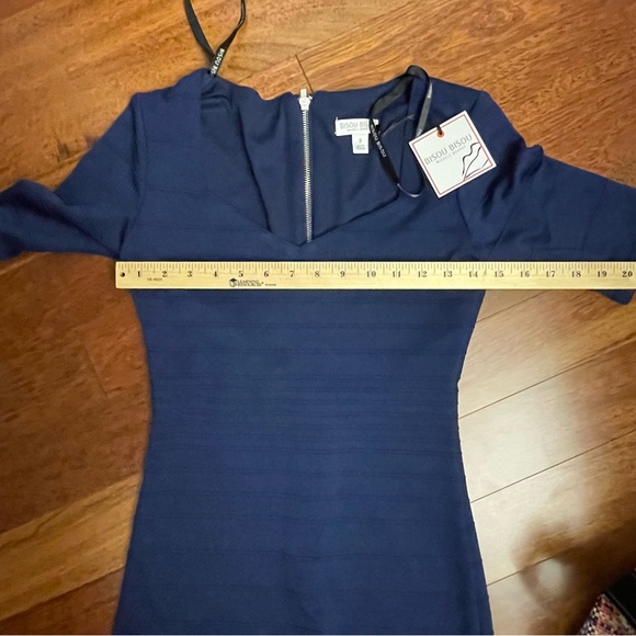 Bisou Bisou Navy Dress - Picture 5 of 7